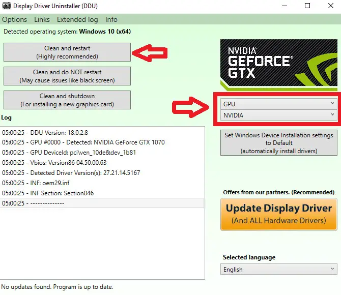 fully uninstall nvidia drivers