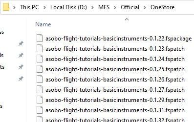 fspatch files