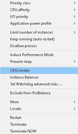 CPU Limiter