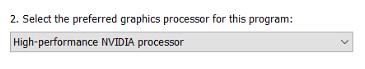 High performance NVIDIA processor