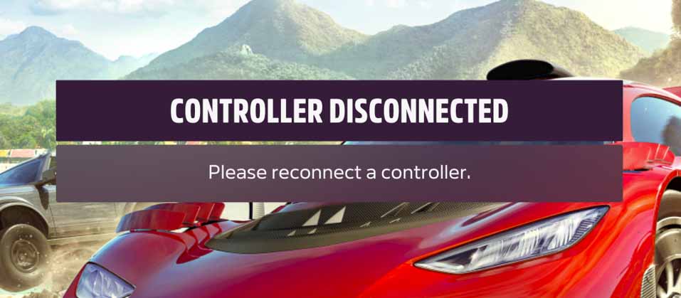 fh5 controller disconnected