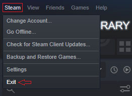 exit Steam