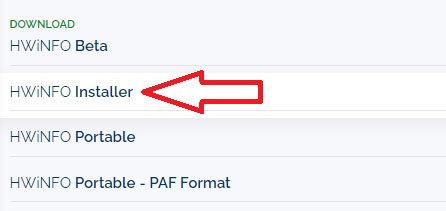 HWiNFO Installer