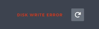How to Fix Disk Write Error