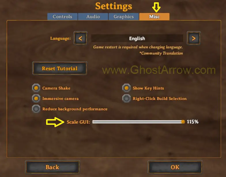 Valheim Scale GUI