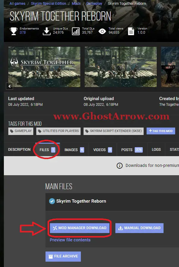 Download Skyrim Together Reborn