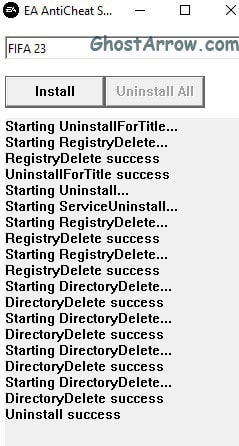 Reinstall EA AntiCheat