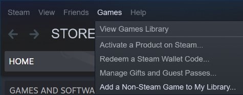 Add a Non-Steam Game to My Library