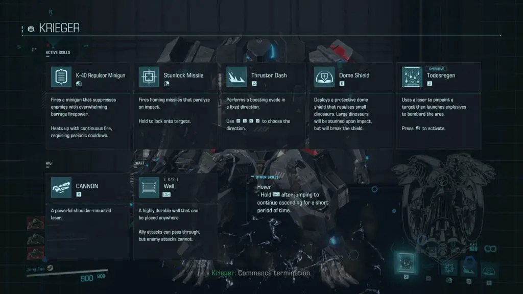 Krieger - Exoprimal - All Exosuits, Abilities, and Skills